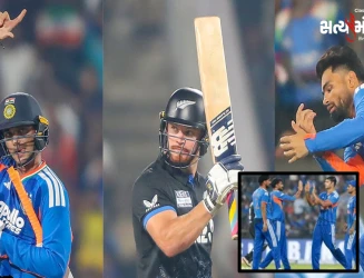 IND vs NZ પ્રથમ ટી20: અભિષેક શર્મા અને રિંકુ સિંહના દમદાર પ્રદર્શનથી ભારતે ન્યૂઝીલેન્ડને 48 રને હરાવ્યું