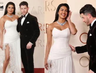 ઓસ્કર 2026ના રેડ કાર્પેટ પર પ્રિયંકા ચોપરાનો જાદુ, નિક જોનાસના હાથમાં બાંધેલા રક્ષાસૂત્રએ ખેંચ્યું સૌનું ધ્યાન