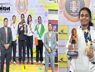 ઇન્ડિયન ઓપન કિકબોક્સિંગ કપમાં અક્ષદા દળવીનો ડબલ વિજય, સુવર્ણ અને કાંસ્ય પદક સાથે વડોદરાનું ગૌરવ વધાર્યું