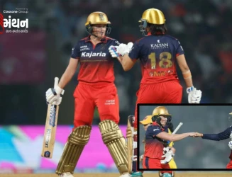 ગ્રેસ હેરિસ–સ્મૃતિ મંધાનાની સદીય ભાગીદારીથી RCB ફાઇનલમાં, UP વોરિયર્સ પર 8 વિકેટની જીત