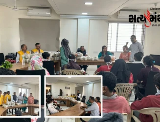 વિસ્તારમાં ટી.બી.થી પીડિત 30 જરૂરિયાતમંદ દર્દીઓને પોષણ કિટ વિતરણ, દવા સાથે પૌષ્ટિક આહાર પર ભાર