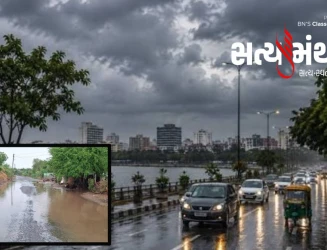 સૌરાષ્ટ્રમાં લાંબા વિરામ બાદ હળવા-ભારે વરસાદી ઝાપટા વરસ્યા