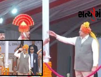 અમરેલીમાં સ્વાતંત્ર્ય પર્વની રાજયકક્ષાની ઉજવણી: સી.એમ. ભુપેન્દ્ર પટેલે ધ્વજવંદન કરાવ્યું