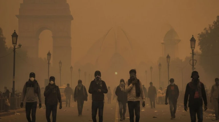 દિલ્હીમાં પ્રદૂષણ સામે કડક કાર્યવાહી: PUC વિના પેટ્રોલ નહીં, મજૂરોને ₹10,000 સહાય, આજથી નવા પ્રતિબંધો અમલમાં