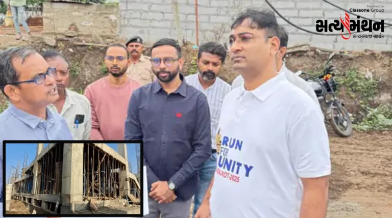 રાજકોટમાં રૂ. 32.54 કરોડની સાઉથ ઝોન કચેરીનું નિર્માણ તેજ ગતિએ, ચાર વોર્ડના લાખો લોકોને મળશે રાહત