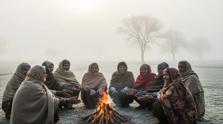 સૌરાષ્ટ્ર-કચ્છમાં ઠંડીના ઝોકમાં સતત વધારો, અનેક શહેરોમાં તાપમાન ઘટ્યું અને નલિયા રાજ્યનું સૌથી ઠંડું બન્યું
