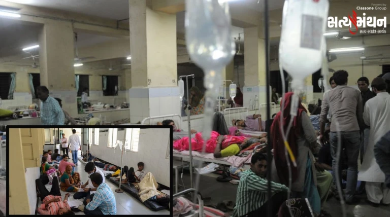 બીમાર ગુજરાતની કડવી હકીકત: ત્રણ વર્ષમાં 36.46 લાખ દર્દીઓ હોસ્પિટલમાં દાખલ, ગંભીર રોગોનું વધતું જોખમ