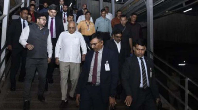 ત્રણ દિવસીય ચિંતન શિબિર માટે મુખ્યમંત્રી, પ્રધાનો અને ઉચ્ચ અધિકારીઓ વંદે ભારત ટ્રેનથી રવાના થયા
