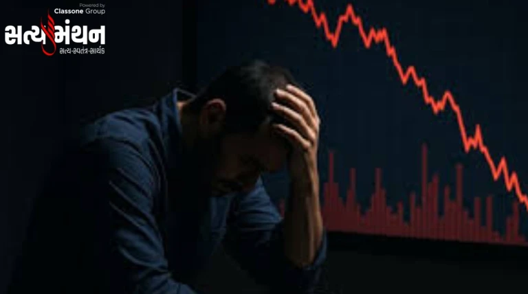 શેરબજારમાં મોટું ગાબડું: સેન્સેક્સ 900 અને બેંક નિફ્ટી 1000 પોઇન્ટ તૂટ્યા, રોકાણકારોના 7 લાખ કરોડ ડૂબ્યા