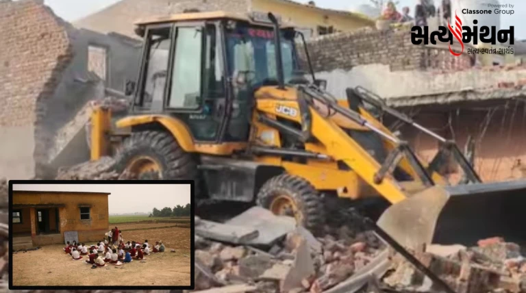 બુલડોઝર ગુંજ્યા, બાળકીઓ રડી પડી: જંગલેશ્વરમાં ડિમોલિશનના અંતિમ દિવસે માનવીય દૃશ્યો