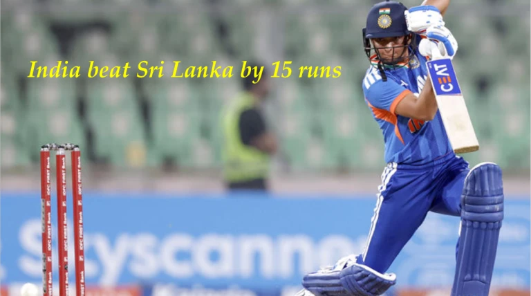 IND W vs SL W: ભારતે શ્રીલંકાને 15 રનથી હરાવ્યું, વર્લ્ડ કપ પહેલા  5-0થી સીરિઝ જીતી