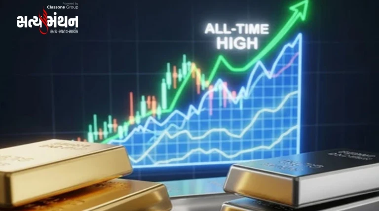 સોના–ચાંદીમાં ઐતિહાસિક ઉછાળો, ચાંદી એકઝાટકે ₹12,000થી વધુ ઉછળી, સોનું પણ ₹1.41 લાખને પાર નવા રેકોર્ડ સર્જાયા બજારમાં