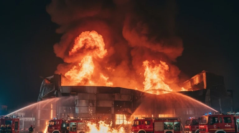 અમદાવાદના અસલાલીમાં ફેક્ટરીમાં ભયાનક આગ, થીનર વિસ્ફોટની આશંકા વચ્ચે ફાયર વિભાગની 10 ગાડીઓ દોડી પહોંચી