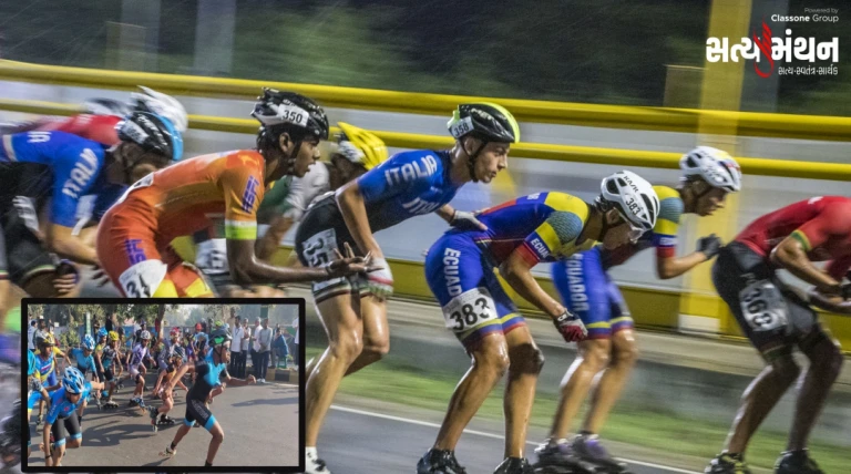 વડોદરામાં ઓલ ગુજરાત રોલર સ્કેટિંગ ચેમ્પિયનશિપ અંતર્ગત ભવ્ય રોડ રેસ, 700થી વધુ સ્કેટરોએ લીધો ભાગ