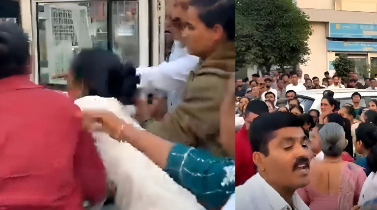 કોઠારીયા રોડ પર મહિલાઓનો ચકકાજામ: ડામર રોડની માંગ ઉગ્ર, મુદ્દો કલેકટર કચેરી સુધી પહોંચ્યો