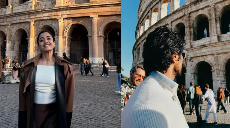 રોમમાં સાથે નવું વર્ષ ઉજવ્યું: રશ્મિકા મંદાના અને વિજય દેવરકોંડાની તસવીરોને લઈ ફરી અફેરની ચર્ચા તેજ