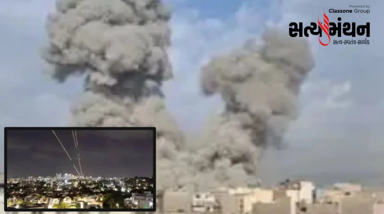 ઇઝરાયલ પર ઈરાન-યમન-લેબનાનનો સંયુક્ત હુમલો, બેલેસ્ટિક મિસાઈલોથી કર્યો વળતો પ્રહાર