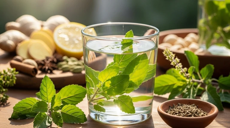 અમૃત સમાન તુલસીનું પાણી: નિયમિત સેવનથી શરદી, ખાંસી, તાવ સહિત અનેક રોગોમાં મળશે રાહત