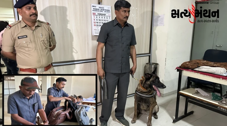 રાજકોટ ડિસ્ટ્રિક્ટ કોર્ટને ફરી બોમ્બ ધમકી: ઇમેઇલમાં 19 RDX IEDનો દાવો, તંત્ર સતર્ક