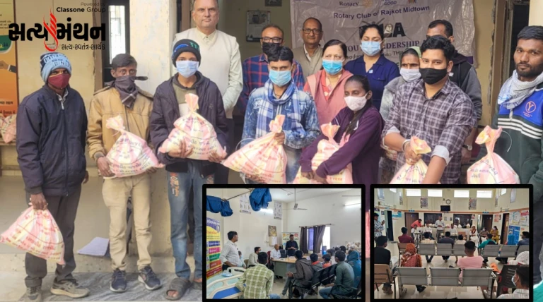 ટીબી હારેગા દેશ જીતેગા અભિયાન હેઠળ રાજકોટ ગ્રામ્યમાં 1487 ક્ષય દર્દીઓને એક વર્ષમાં રૂ 76 લાખ સહાય