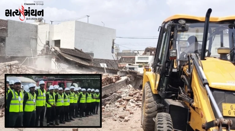 રાજકોટ મ્યુનિસિપલ કોર્પોરેશનનું મેગા ડિમોલિશન ઓપરેશન, રાજકોટમાં 1400થી વધુ મકાનો તોડી પાડાશે
