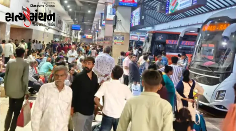 લગ્નગાળાનો ધસારો રાજકોટ એસટી માટે બન્યો આવકનો મહોત્સવ, દૈનિક આવક રૂ.70 લાખને પાર