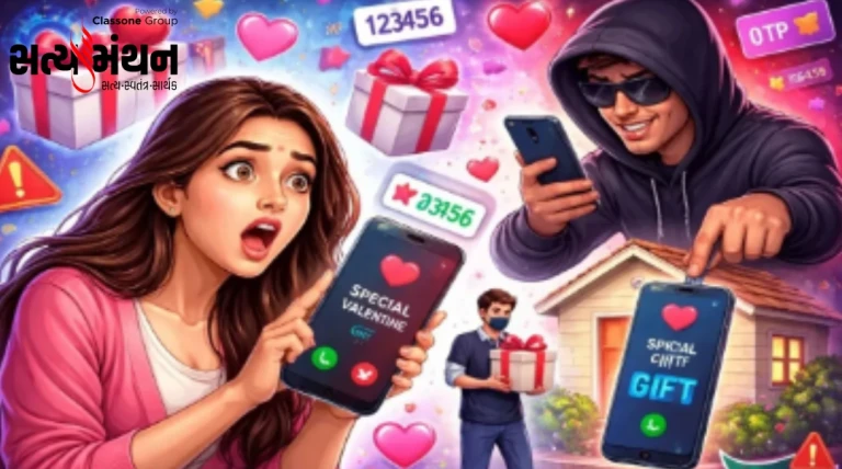 વેલેન્ટાઇન ડે પહેલા સાયબર ઠગો ફરી સક્રિય: ‘સ્પેશિયલ ગિફ્ટ કોલ ફોરવર્ડિંગ સ્કેમ’થી કેવી રીતે બચશો?