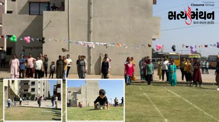 ધોળકિયા સ્કૂલમાં ‘સ્પોર્ટ્સ વીક-2026’નો ધમાકેદાર પ્રારંભ: રમતગમતથી વિદ્યાર્થીઓના સર્વાંગી વિકાસનો સંકલ્પ