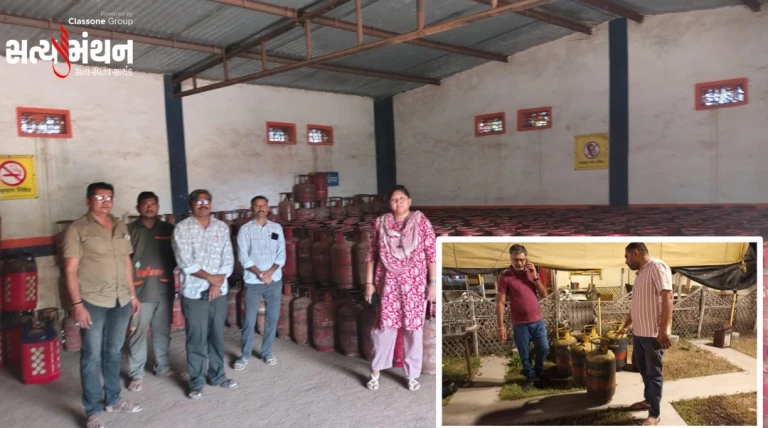 રાજકોટ જિલ્લામાં ઘરેલુ ગેસ સિલિન્ડરના ગેરવપરાશ સામે તંત્ર સક્રિય, વિવિધ સ્થળોએ દરોડા; રૂ. 2.07 લાખના સિલિન્ડર સીઝ