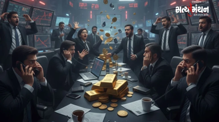 વાયદા બજારમાં હલચલ: ચાંદીમાં 9 ટકા સુધીનો તીવ્ર કડાકો, સોનાના ભાવ પણ લપસ્યા; રોકાણકારોમાં ચિંતા