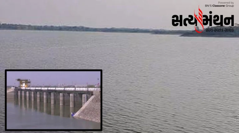 ન્યારી-૧ ડેમમાં નર્મદાનાં નીર ઠાલવવાની શરૂઆત;  પીવાના પાણીની સમસ્યા નહીં સર્જાય