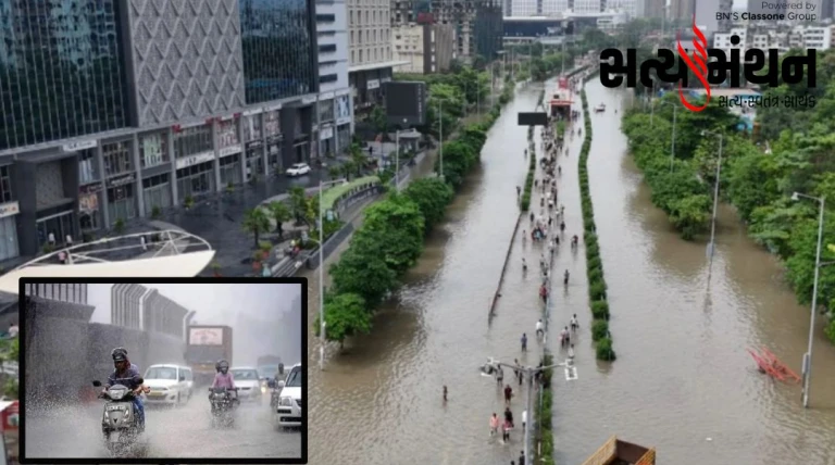 ગુજરાતમાં વરસાદી તાંડવ: પૂરથી 56નાં મોત, અનેક વિસ્તારોમાં રેડ એલર્ટ યથાવત