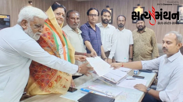 કોંગ્રેસ દ્વારા ઉગ્ર વિરોધ : જિલ્લા કલેક્ટરને આવેદન, ભાવ બાંધણું રદ કરી પુનઃ સમીક્ષાની માંગ