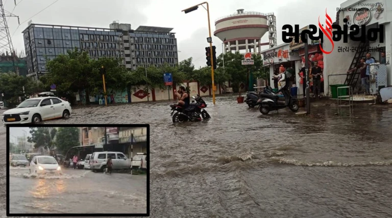 ગુજરાતમાં છેલ્લા ચાર દિવસમાં સીઝનનો 10 ટકા વરસાદ છતાં કચ્છમાં હજુ 50 ટકાની ઘટ